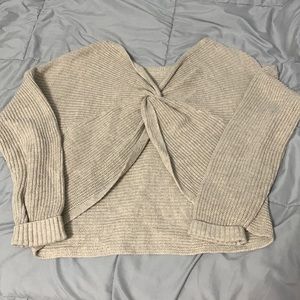 Hollister reversible sweater